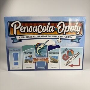 Pensacola Opoly Board Game Monopoly New